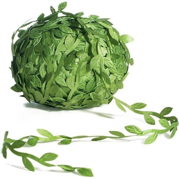 Artificial Leaf Ribbon 265FT Greenery Vines for Wedding Party DIY Crafts Decor - Picture 8 of 8